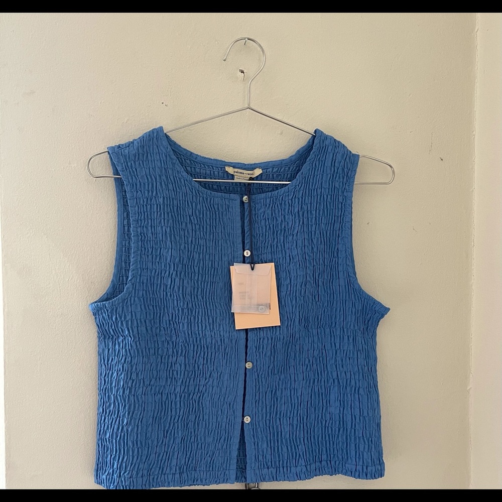 Paloma Wool Livi Top - Sky Blue